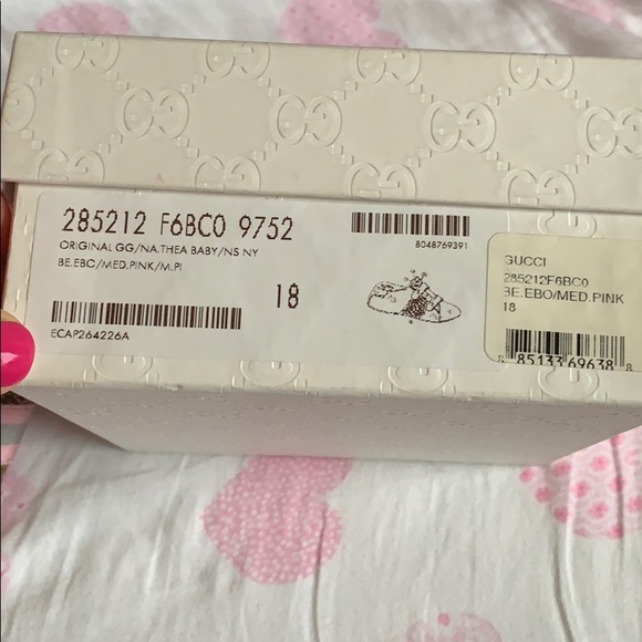 Baby Girl Gucci sneakers shoes - Picture 2 of 5